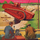 Cover of the April 1931 issue of Radio-Craft magazine showing off the radio-controlled tank